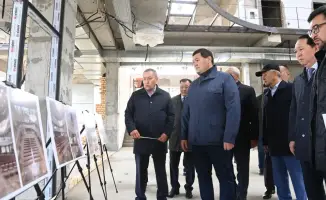 Нурлыбек Налибаев посетил стройплощадку нового «Дома дружбы» в Кызылорде