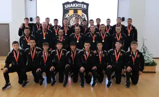 Карагандинская команда «Шахтёр-М» взошла на серебряный пьедестал первенства Казахстана по футболу