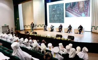 В ТУРКЕСТАНЕ ПРОШЕЛ МЕЖДУНАРОДНЫЙ ФОРУМ «ҰЛТ РУХАНИЯТЫ ЖӘНЕ ЖӘНІБЕКОВ ТАҒЫЛЫМЫ»