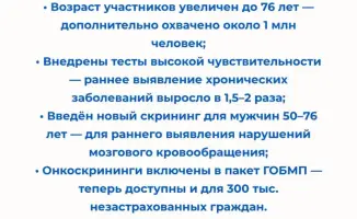 Новые изменения в поликлиниках города