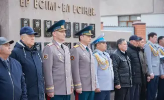 Балтабеков поздравил полицию Акмолинска с праздником