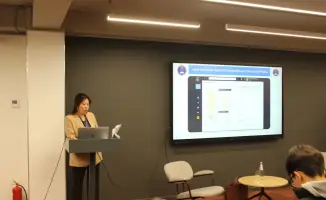 Вице-министр юстиции Ботагоз Жакселекова провела лекцию в Maqsut Narikbayev University о цифровизации и интеллектуальной собственности в юстиции.