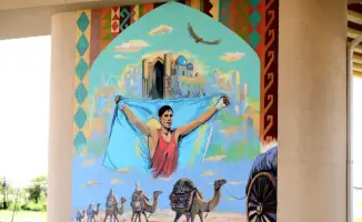 Муралы Туркестана: искусство, меняющее облик города!