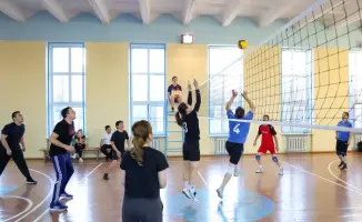 Волейбольный турнир в Академии правосудия