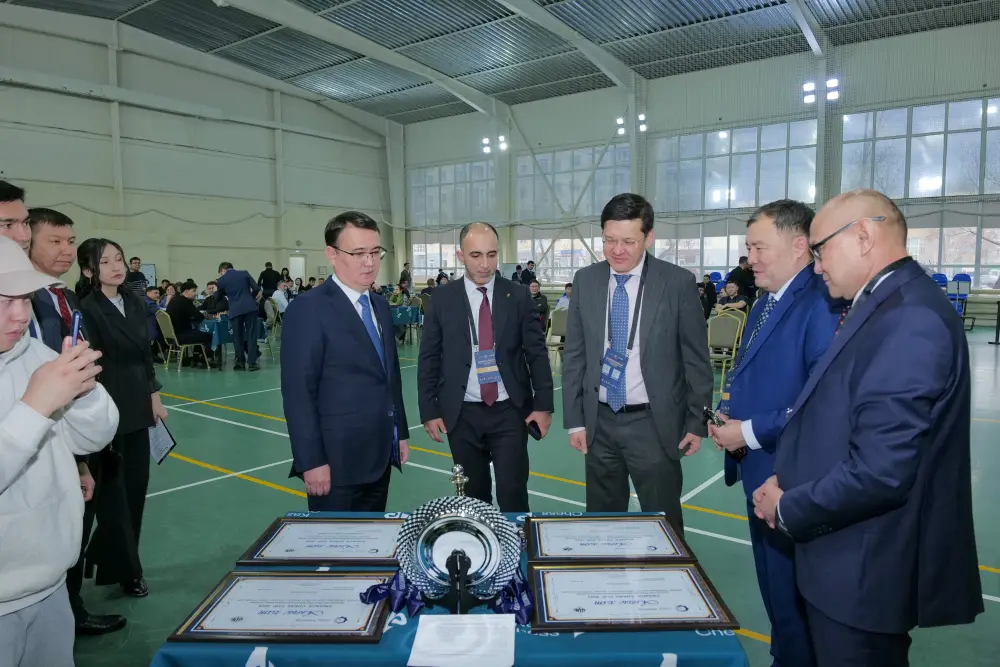 Состоялось торжественное открытие первого шахматного турнира среди работников системы Министерства финансов РК - Finance Chess Cup-2025 (6)