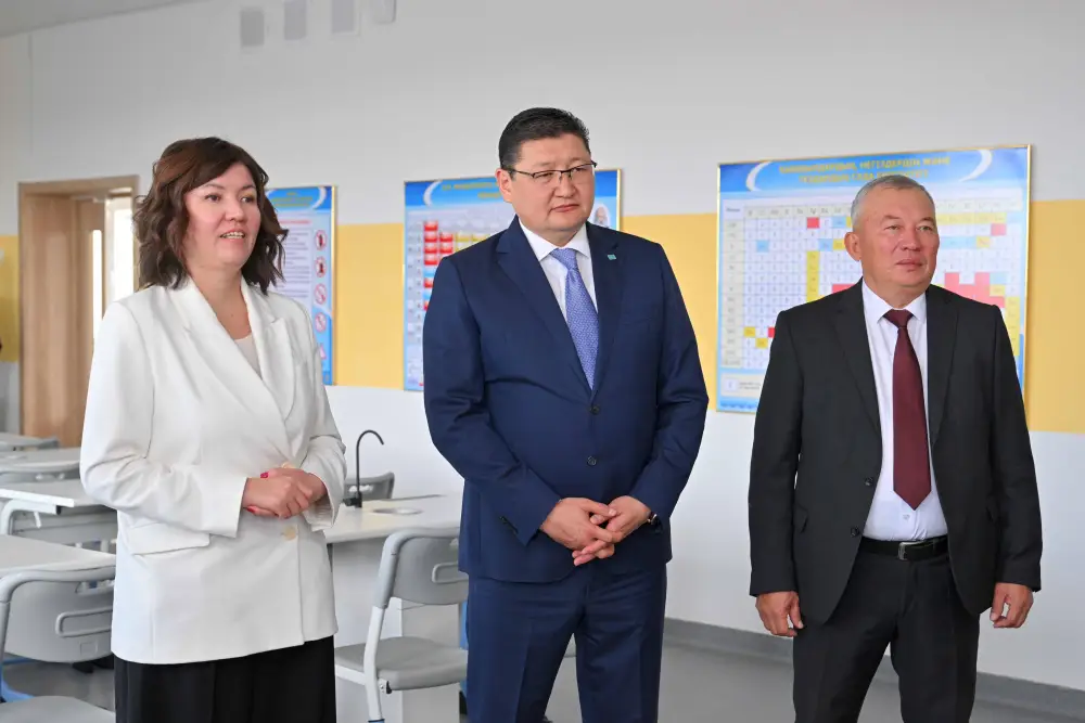 В Аягозском районе области Абай открылась школа на 600 мест (7)