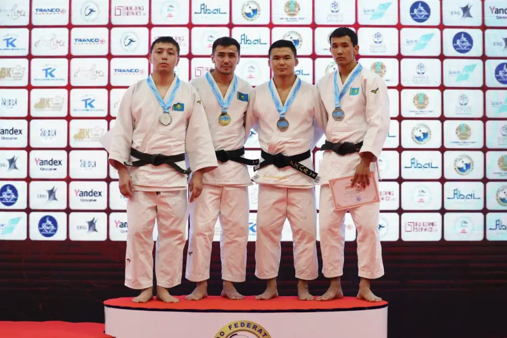 Гвардейцы стали призёрами Чемпионата Казахстана по дзюдо (2)