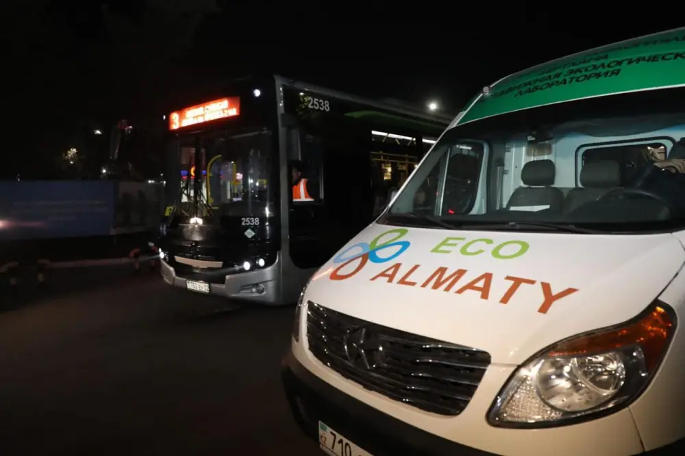 Экологические службы Алматы усилили проверки транспорта в рамках плана по улучшению качества воздуха (2)