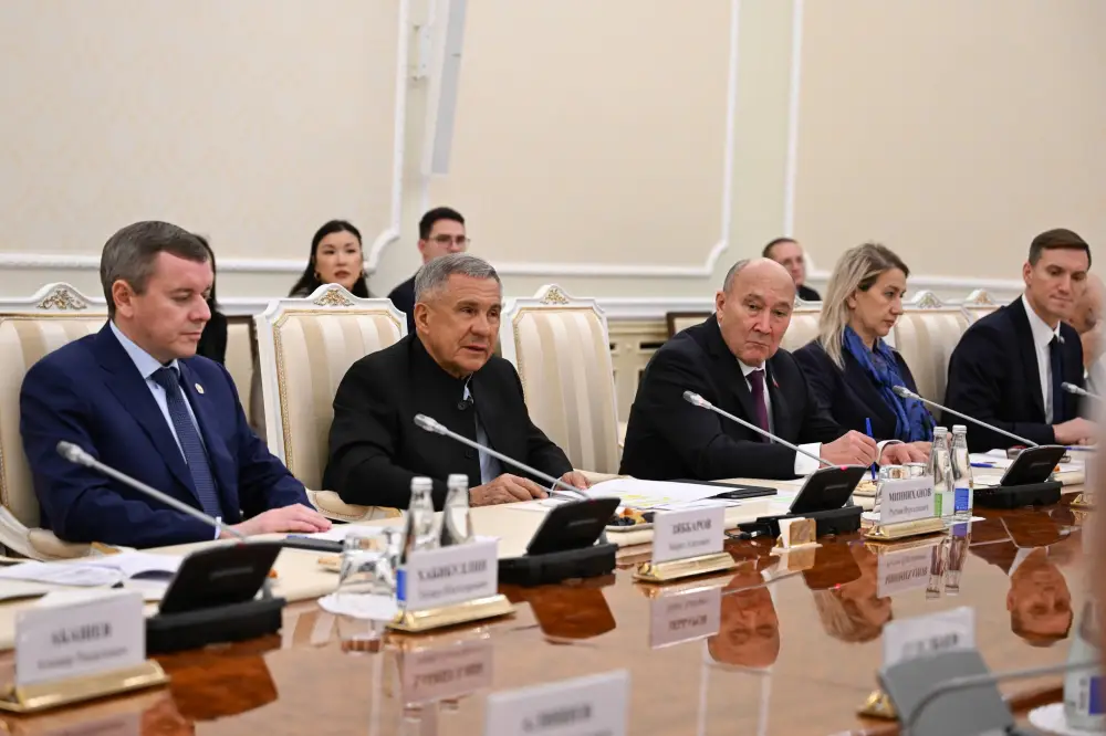 По приглашению Президента Республики Татарстан Рустама Минниханова официальная и бизнес-делегация Северо-Казахстанской области посетила Казань (9)