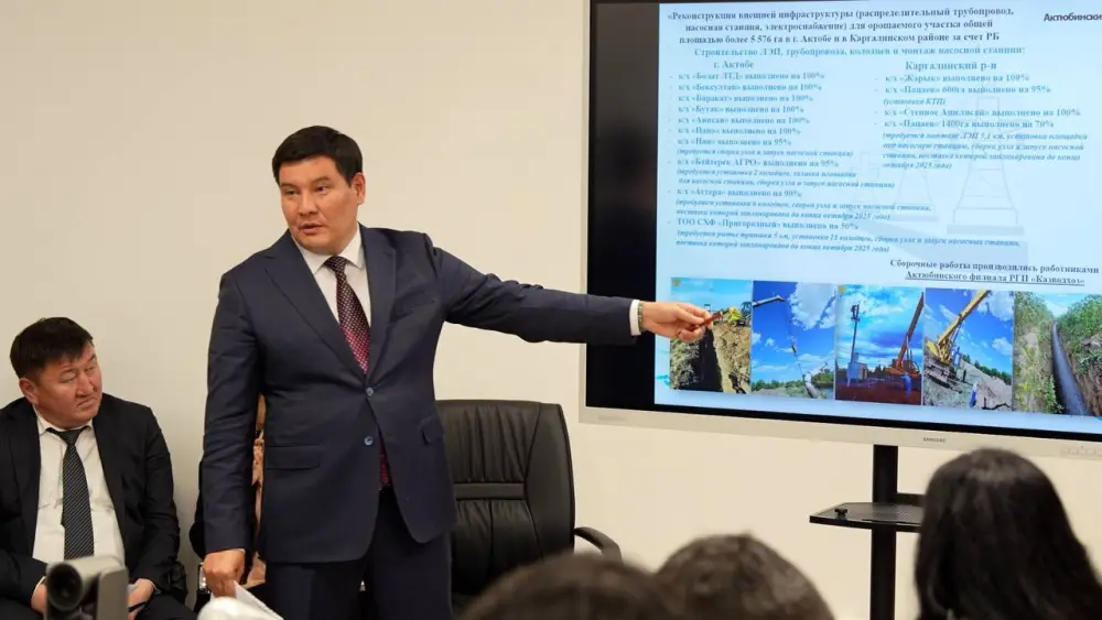 Капитальная реконструкция крупнейшего водохранилища Актюбинской области стартует в следующем году (3)