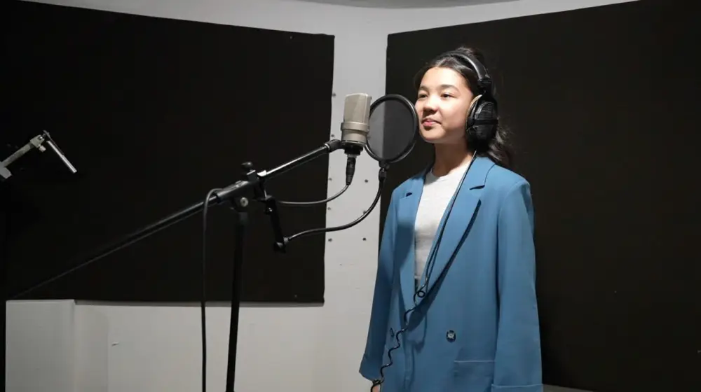 Воспитанница детской студии «Жас сарбаз» представит Казахстан в финале конкурса «Голос. Дети» в Москве (5)