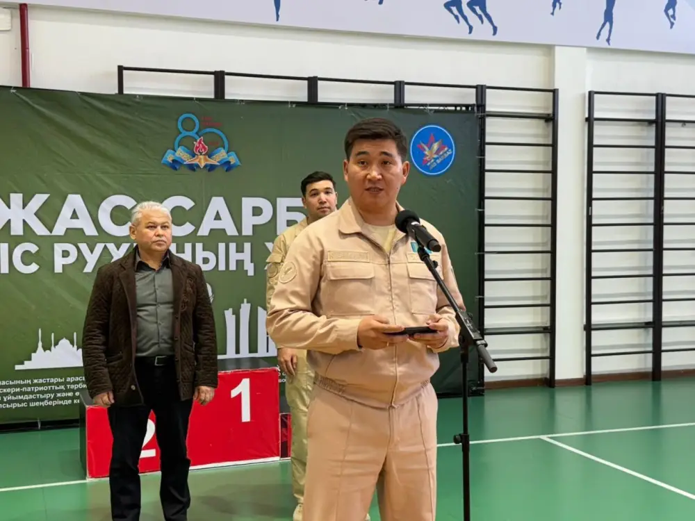 «Жас Сарбаз барысы»: молодежный турнир по қазақ күресі прошел в Астане (2)