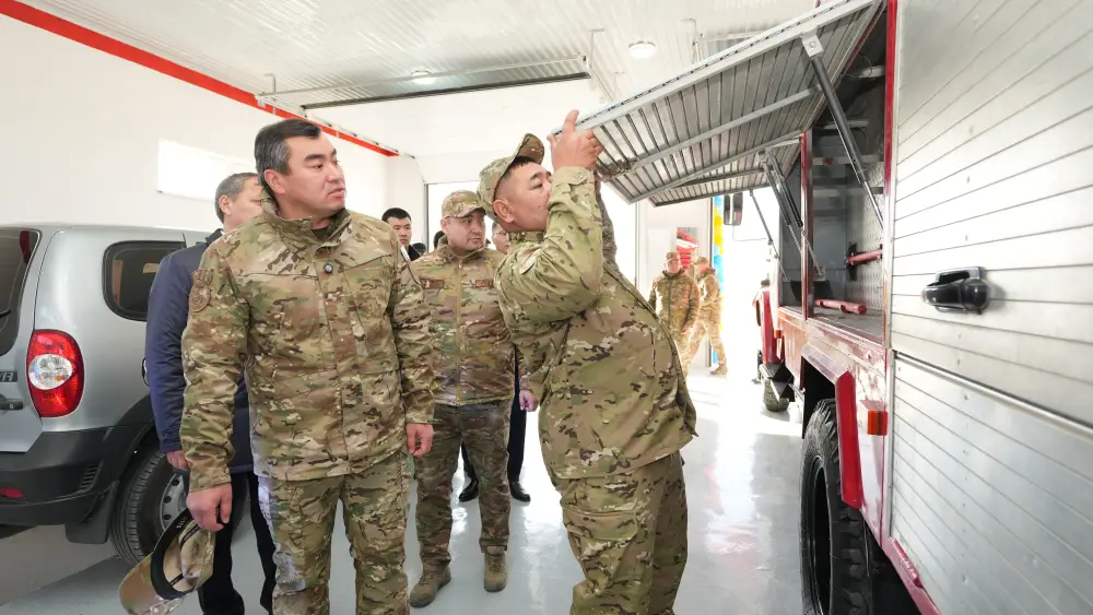 В селе Тущыкудык начал работу новый добровольный пожарный пост (9)