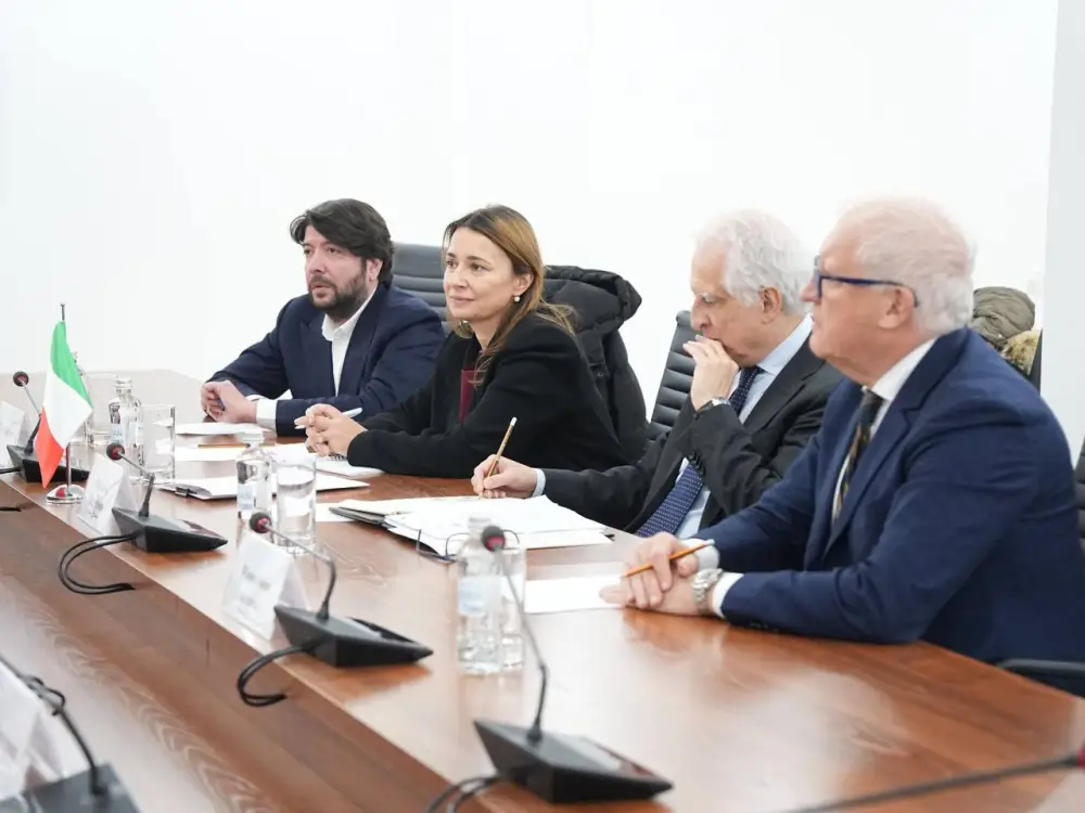 Встреча с Координатором Министерства иностранных дел и международного сотрудничества Итальянской Республики по Центральной Азии, Чрезвычайным и Полномочным Министром (2)