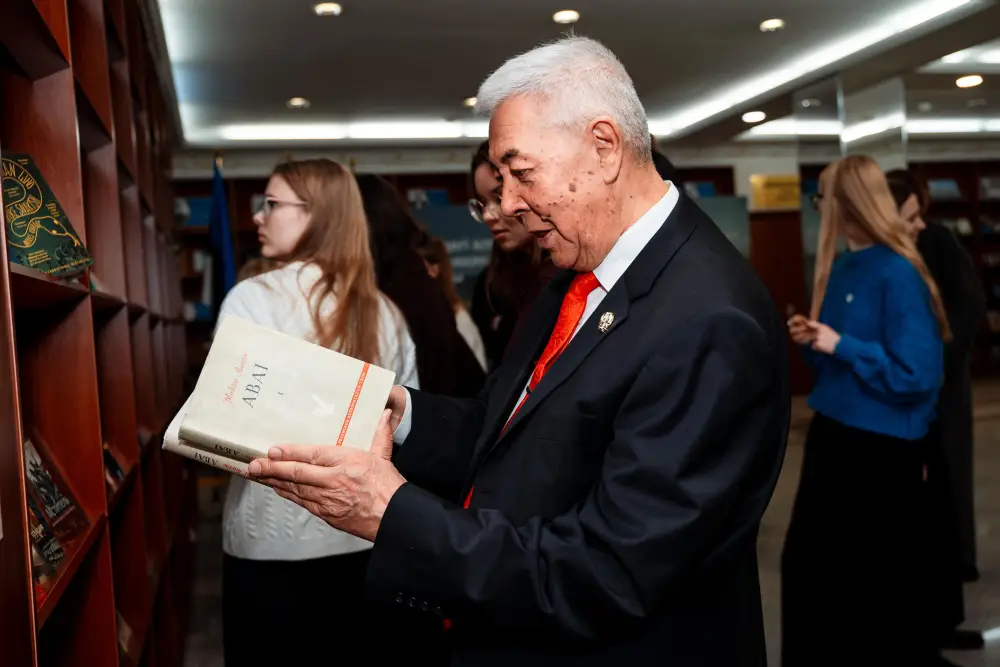 В Национальной академической библиотеке Казахстана открыт уголок эстонской литературы (7)