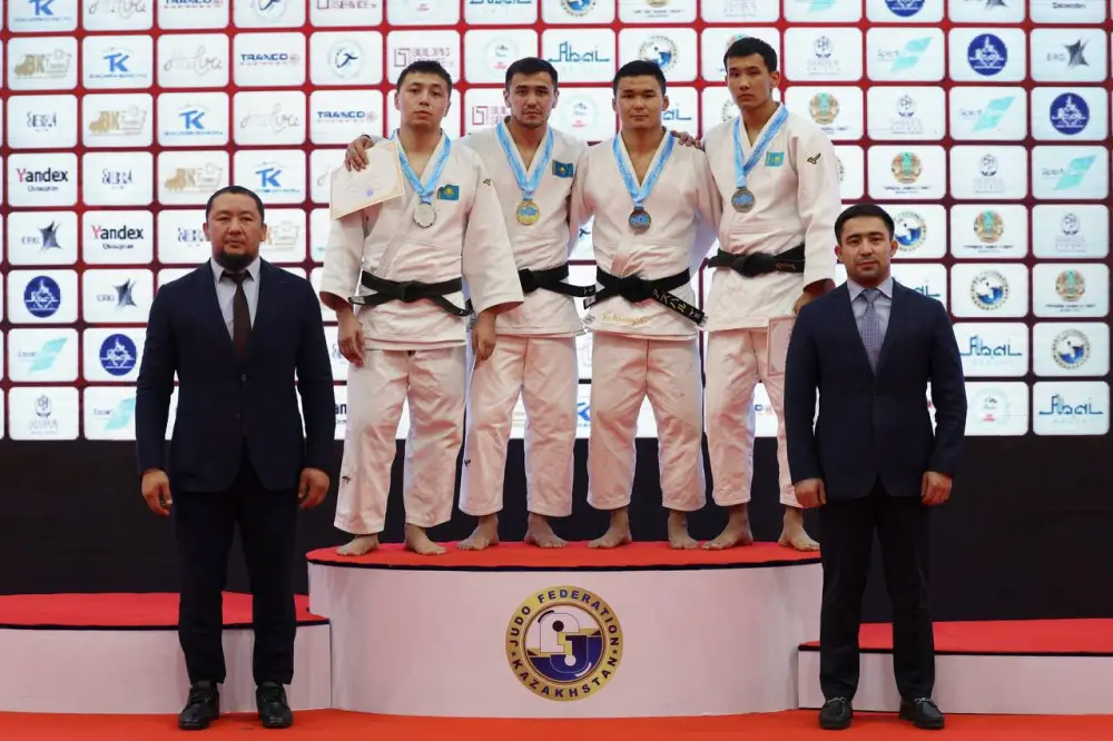 Гвардейцы стали призёрами Чемпионата Казахстана по дзюдо (3)