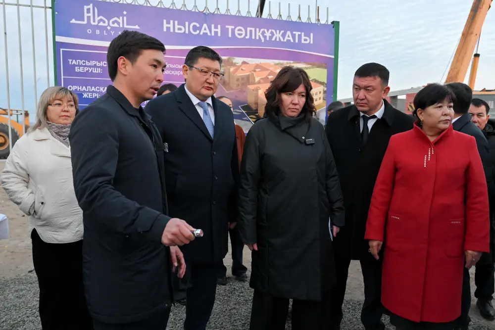 Министр просвещения ознакомилась с деятельностью образовательных учреждений области Абай (9)