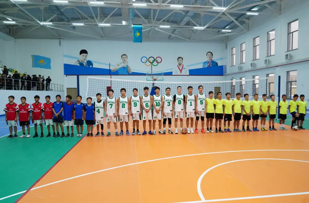 ТУРКЕСТАН: В КЕЛЕССКОМ РАЙОНЕ ОТКРЫЛСЯ СПОРТИВНЫЙ КОМПЛЕКС НА 250 МЕСТ (3)