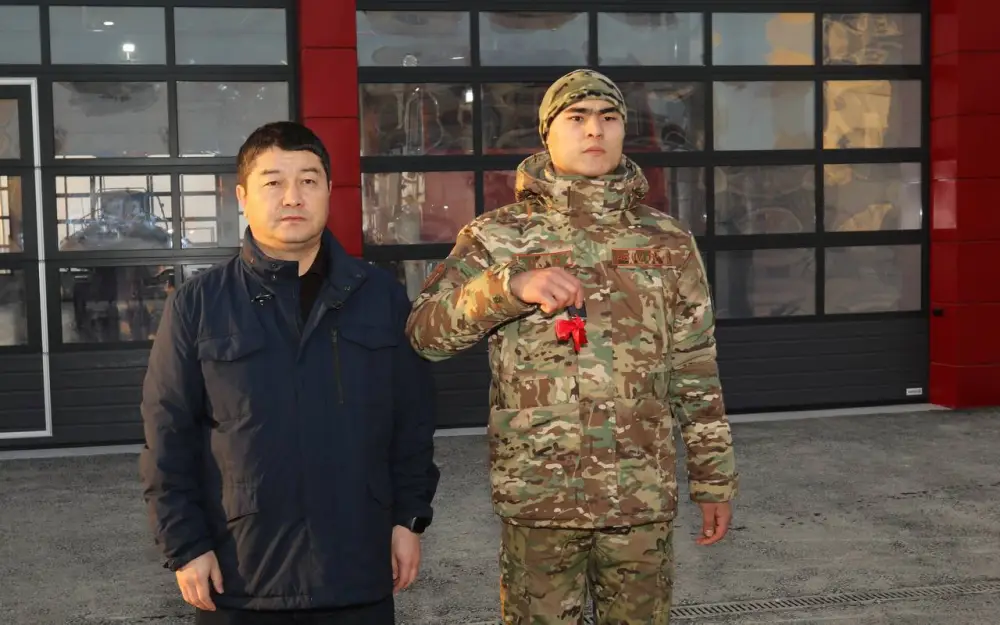 В Мангистау открылись три новых пожарных центра (7)