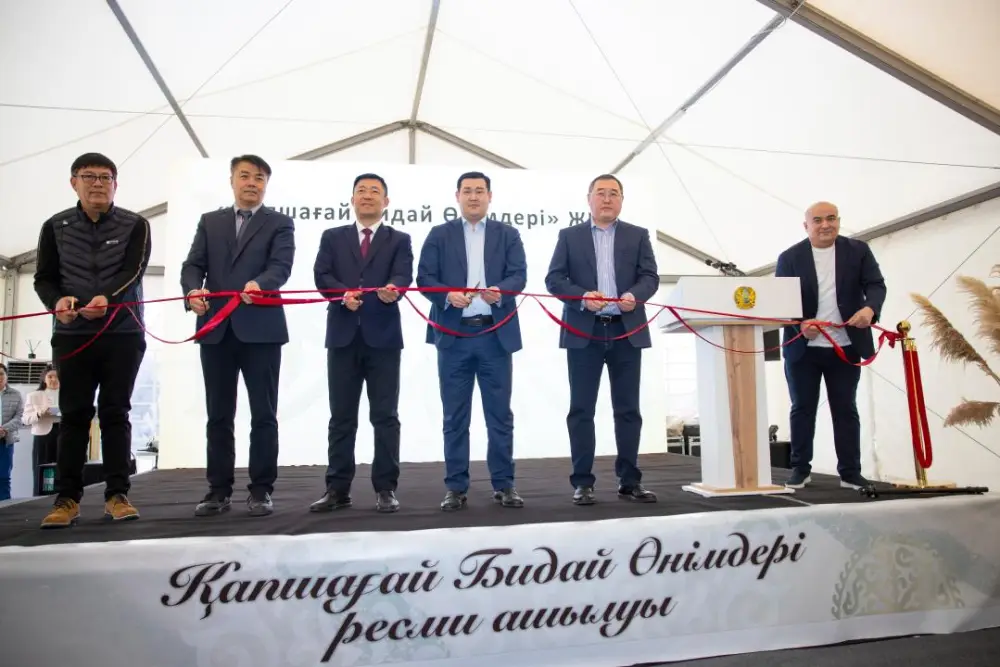 В Конаеве открыли завод по переработке пшеницы на 15 млрд тенге (6)