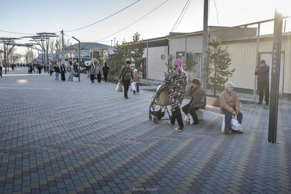 «Таза Қазақстан»: в Панфиловском районе области Жетісу построен один новый парк и еще два отремонтированы (3)