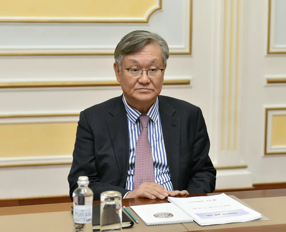 Глава МИД Казахстана провёл встречу со Специальным посланником Министра иностранных дел Южной Кореи (2)