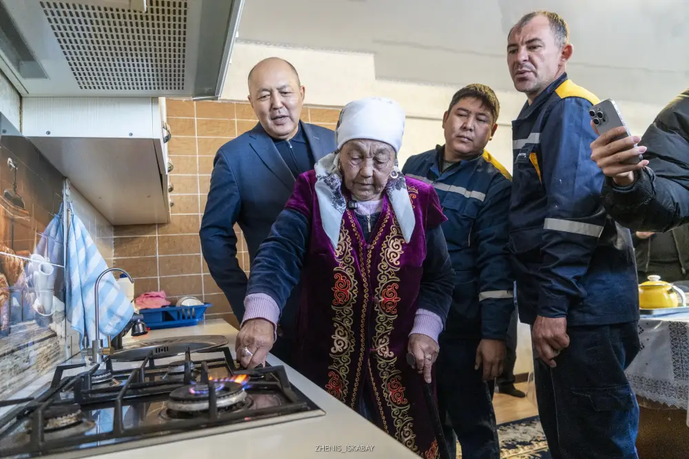 В Жетісу доступ к газу получила половина населенных пунктов приграничного Панфиловского района (6)