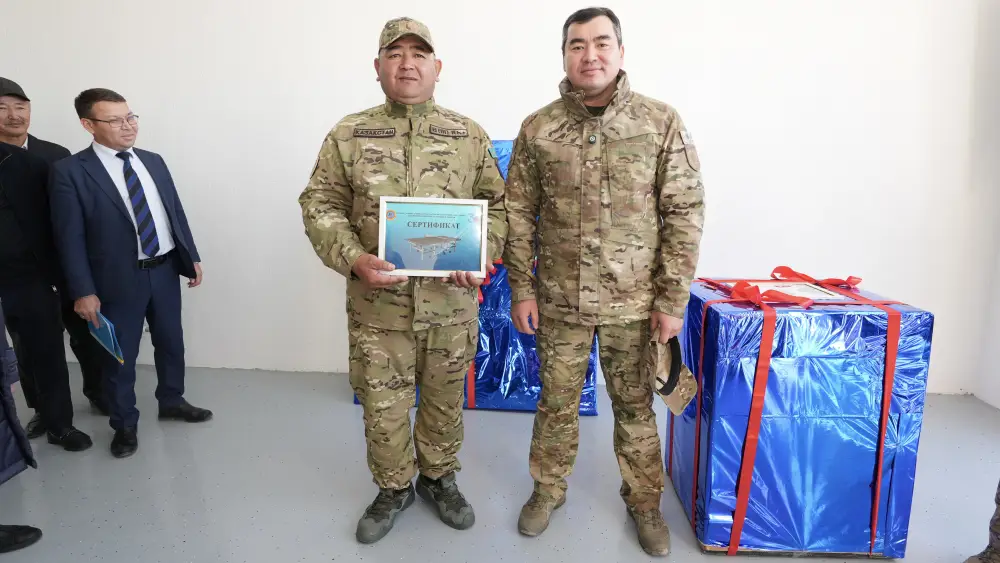 В селе Тущыкудык начал работу новый добровольный пожарный пост (8)