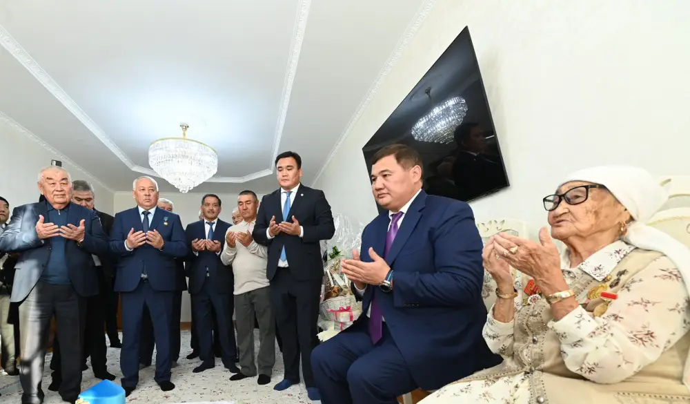 В село Шаган Сырдарьинского района подведен природный газ (8)