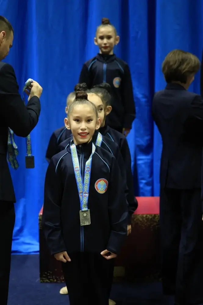 Состоялся Открытый чемпионат Астаны по художественной гимнастике (4)