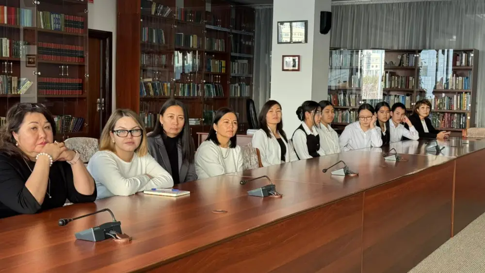 Творчество Такена Алимкулова обсудили в Национальной академической библиотеке РК (3)