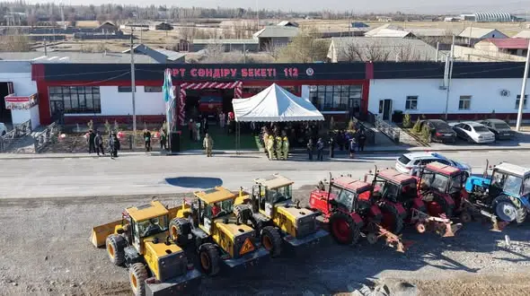 В селе Карамурт открыли новый ДПФ «Ауыл құтқарушылары» (3)