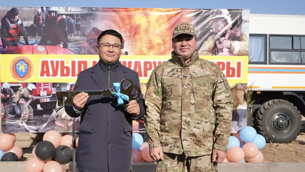 Чингис Аринов дал старт работе нового ДПФ в селе Жуантобе (3)