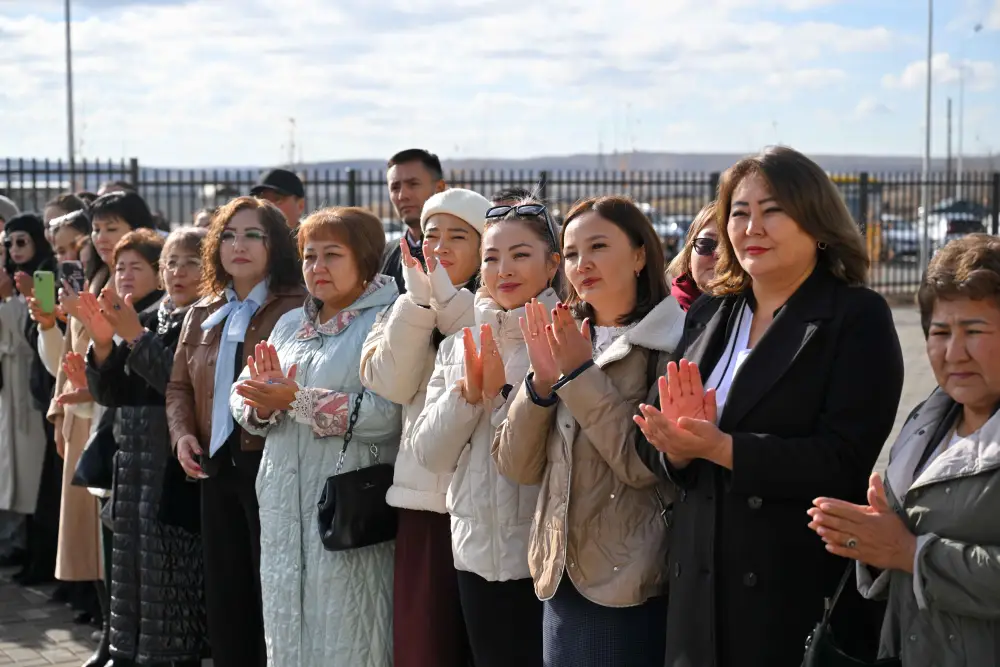 В Аягозском районе области Абай открылась школа на 600 мест (3)