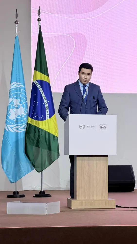 Выступление на пленарной сессии высокого уровня Конференции ООН по изменению климата COP30 (7)