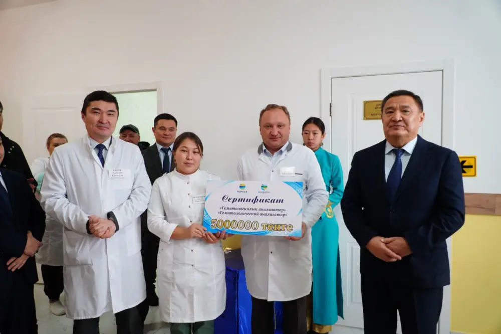 В Сандыктауском районе открылась врачебная амбулатория по программе «Ауыл Ел бесігі» (2)