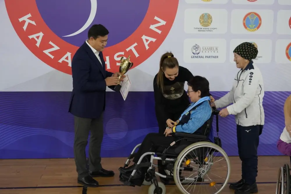 В Астане наградили победителей и призеров Кубка Казахстана по бочча (2)