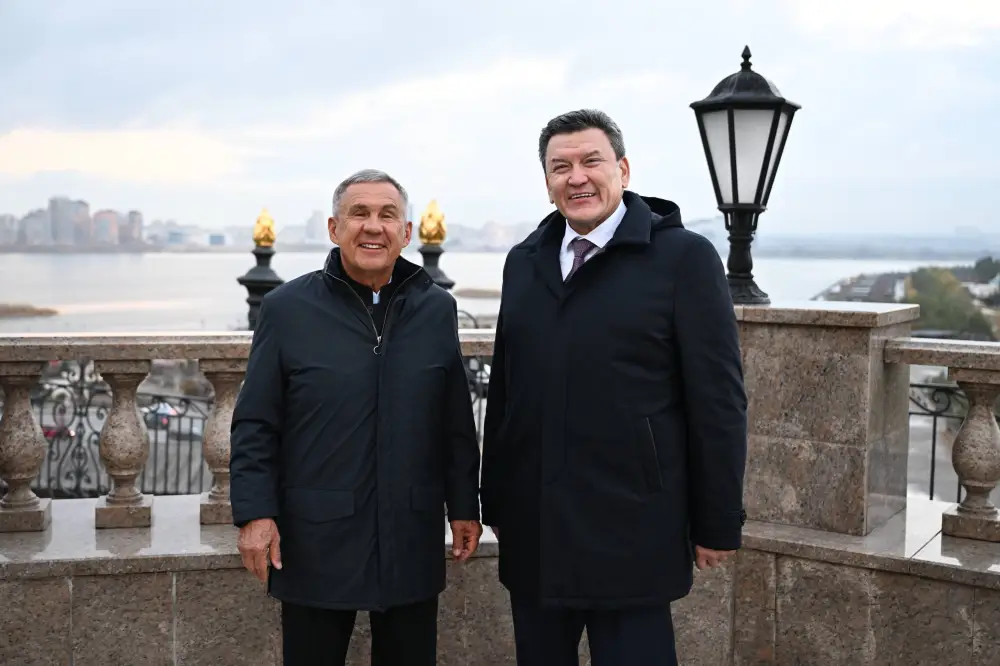 По приглашению Президента Республики Татарстан Рустама Минниханова официальная и бизнес-делегация Северо-Казахстанской области посетила Казань (7)