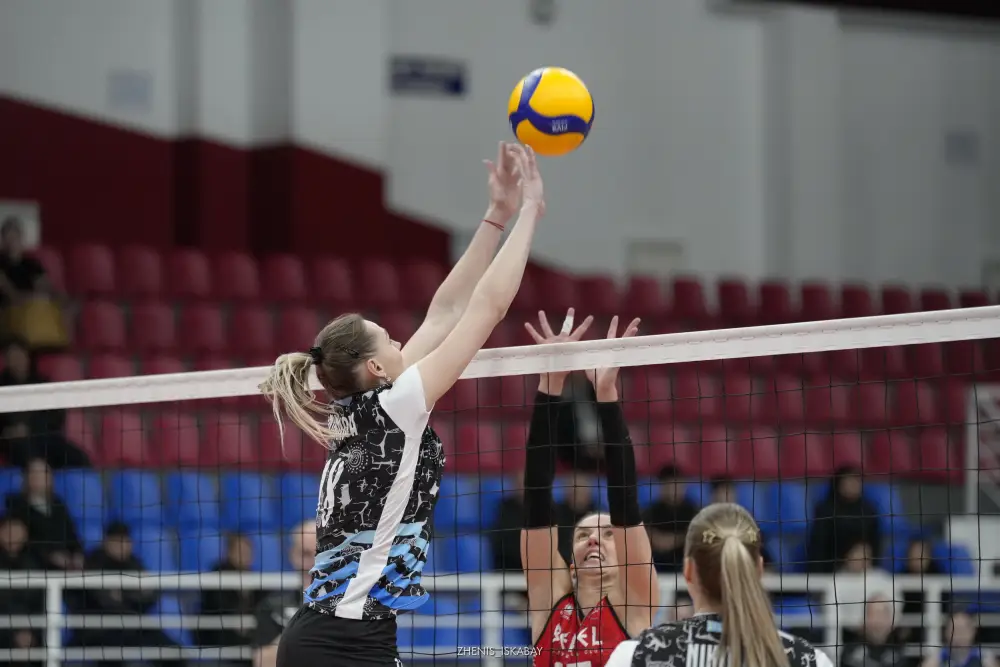 Чемпионат Казахстана: волейболистки «Жетісу» одержали победу над командой «Berel» (4)