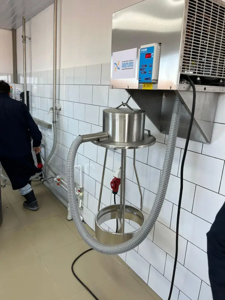 Современный цех по производству верблюжьего молока открылся в Мангистауской области (5)