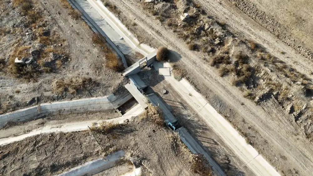 Работы по бетонированию канала «Найман» завершены в Туркестанской области (5)