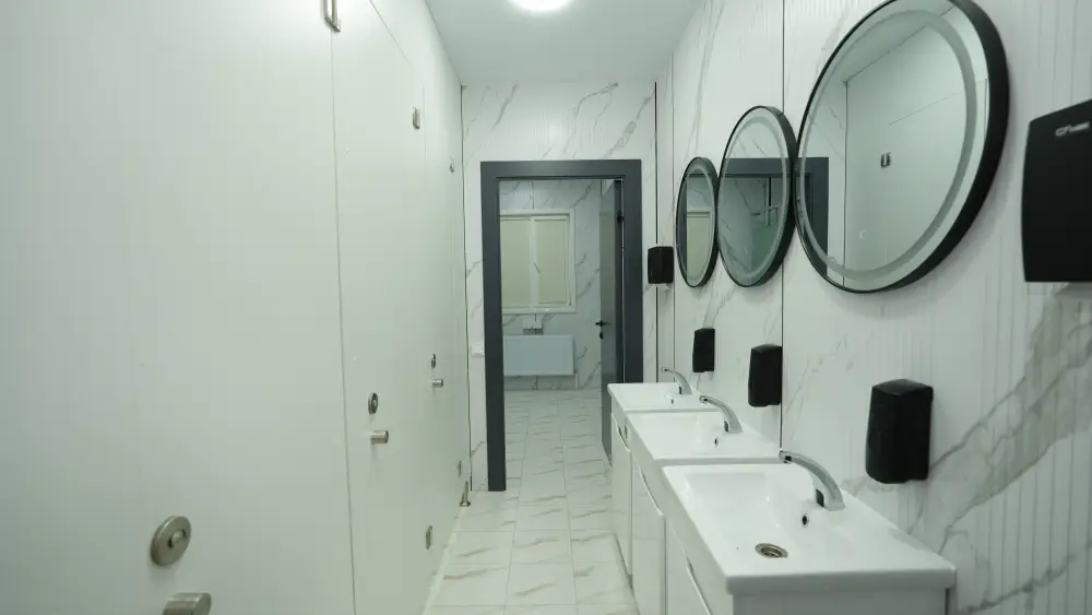 Глава МЧС открыл на побережье Каспия новую пожарно-спасательную часть (8)