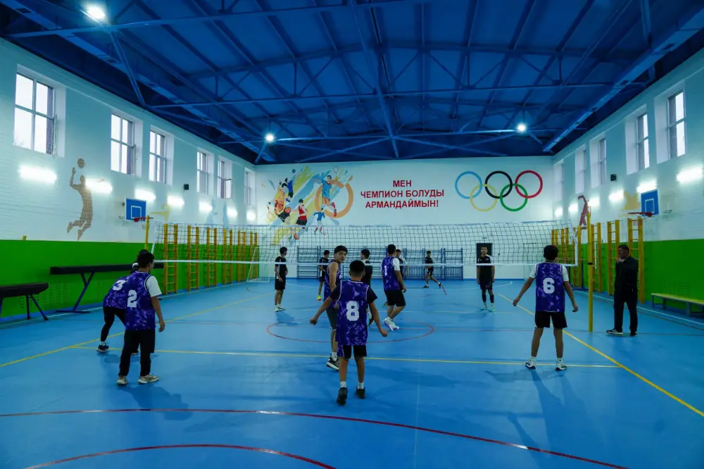 В ТУРКЕСТАНСКОЙ ОБЛАСТИ ОТКРЫЛАСЬ ЕЩЁ ОДНА ШКОЛА В РАМКАХ ПРОЕКТА «КЕЛЕШЕК МЕКТЕПТЕРІ» (6)