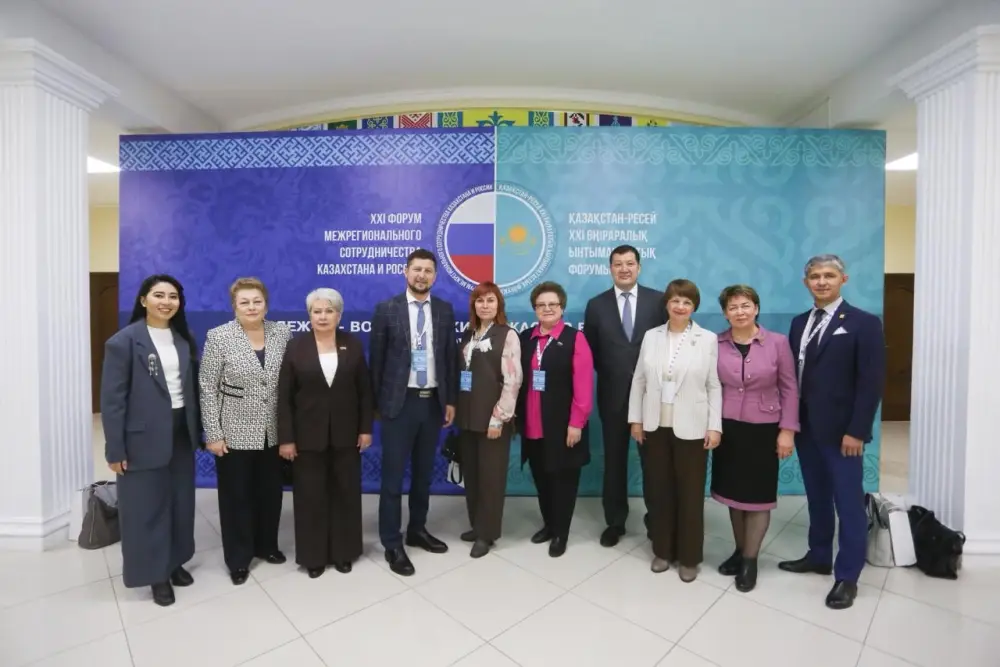 Молодежно-волонтерский форум в рамках ХХІ форума межрегионального сотрудничества Казахстана и России проходит в Уральске (3)