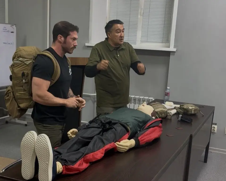 Военнослужащие Нацгвардии прошли тренинг по тактической медицине совместно с инструкторами ВС США (5)