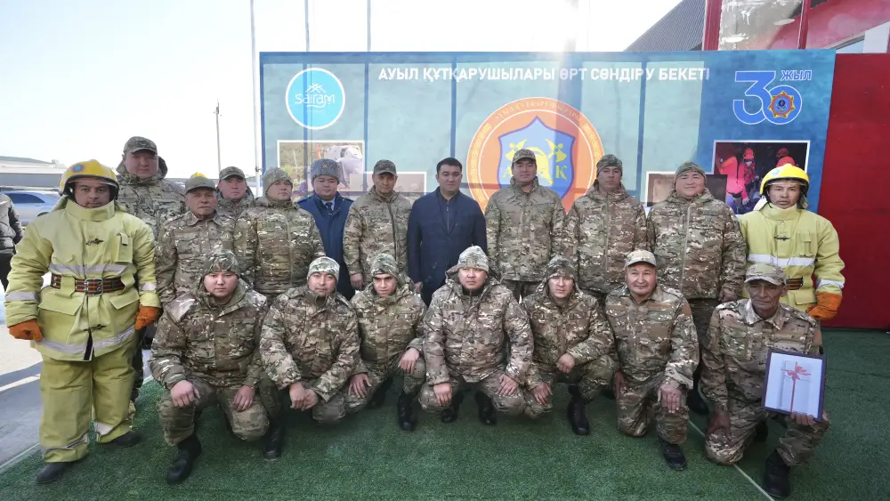 Глава МЧС открыл в селе Карамурт новый ДПФ «Ауыл құтқарушылары» (6)