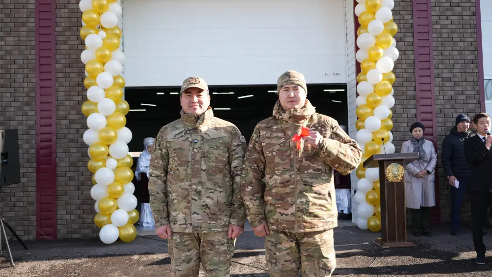 Глава МЧС открыл новую современную пожарную часть в области Ұлытау (3)