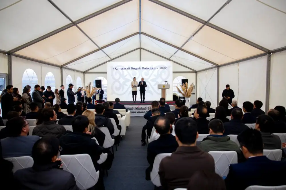 В Конаеве открыли завод по переработке пшеницы на 15 млрд тенге (2)