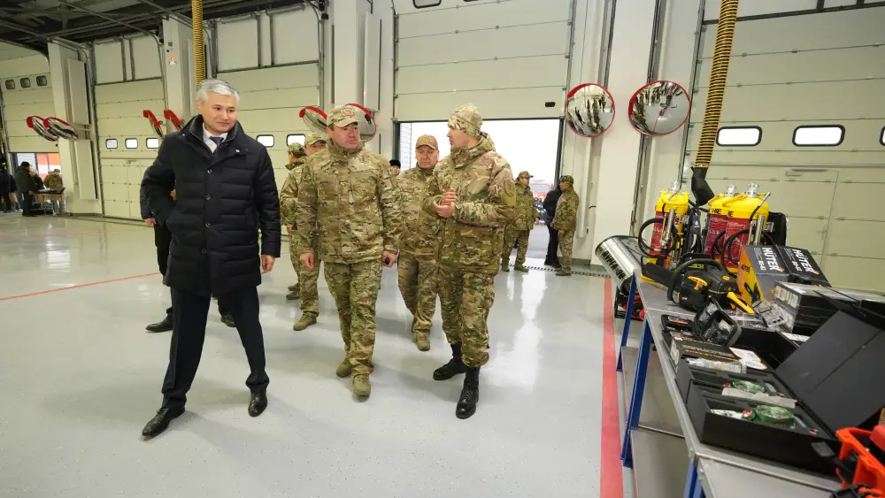 В Жезказгане впервые за 50 лет открыта новая современная пожарная часть (6)