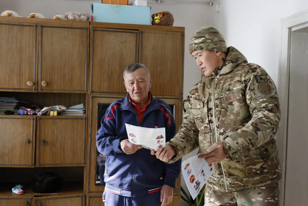 В области Жетісу усиливают работу по профилактике пожаров в отдаленных селах (9)